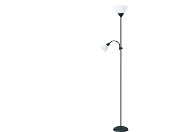 Lampa podłogowa Platinet PLATINET FLOOR LAMP E27+E14 BLACK [45178]