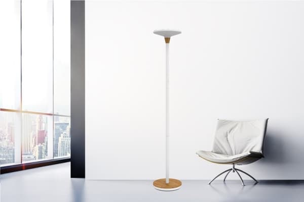Unilux 400153731, Universal, Vit, Bamboo, Metall, 44,6 W, LED, 1 lampor