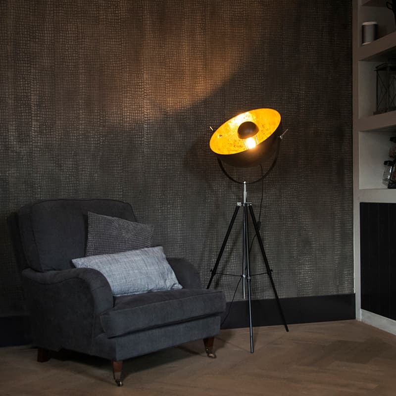 Stativ golvlampa stativ svart - Magna 50 Eglip