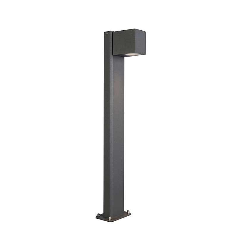 Industriell stående utomhuslampa antracit 65 cm IP44 - Baleno