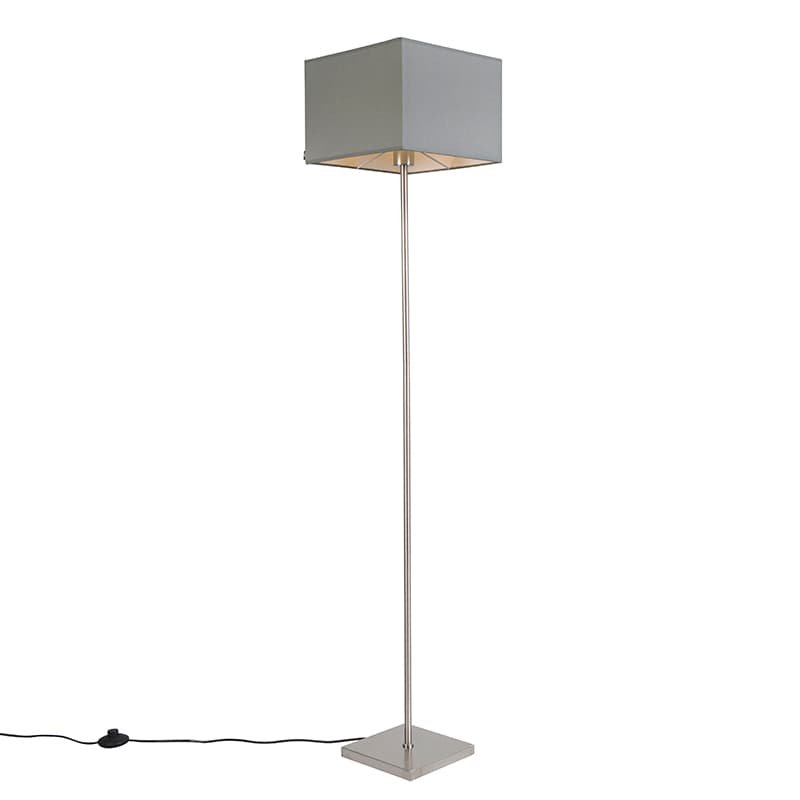 Modern golvlampa grå - VT 1
