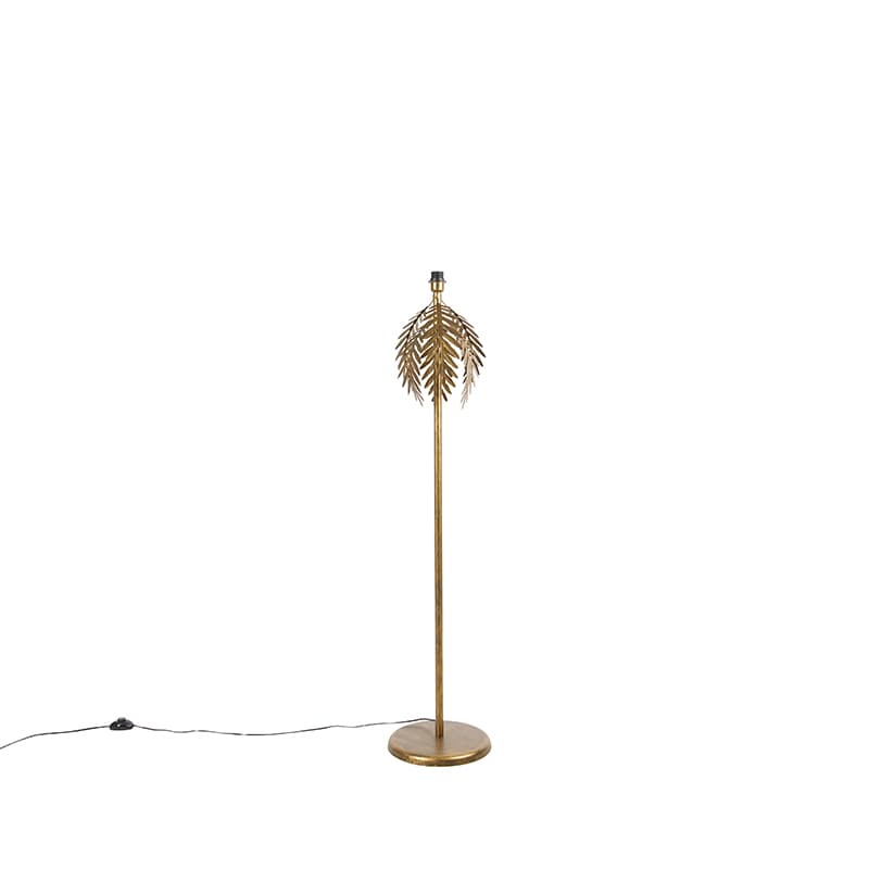 Vintage golvlampa guld - Botanica