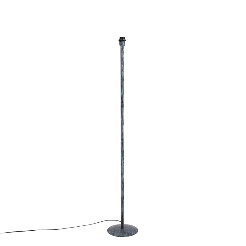 Vintage golvlampa grå utan skugga - Simplo