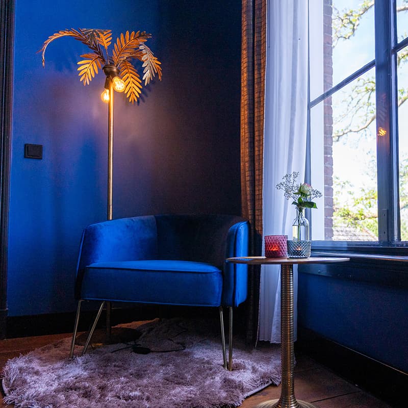 Golvlampa 'Botanica ' Retro guld - Passande för LED / Inomhus