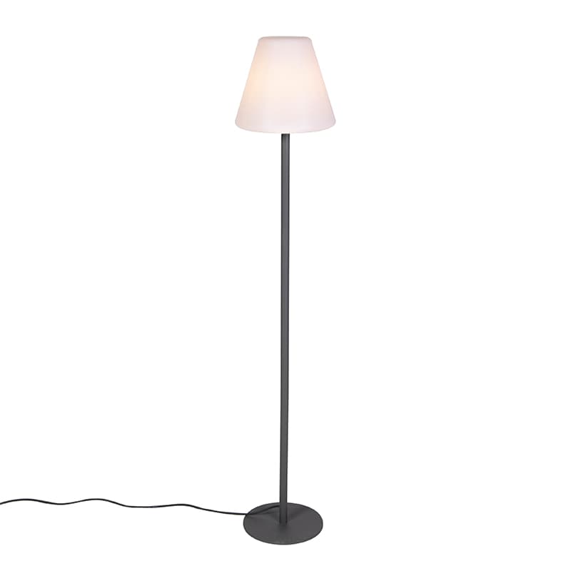 Modern yttre golvlampa mörkgrå - Virginia