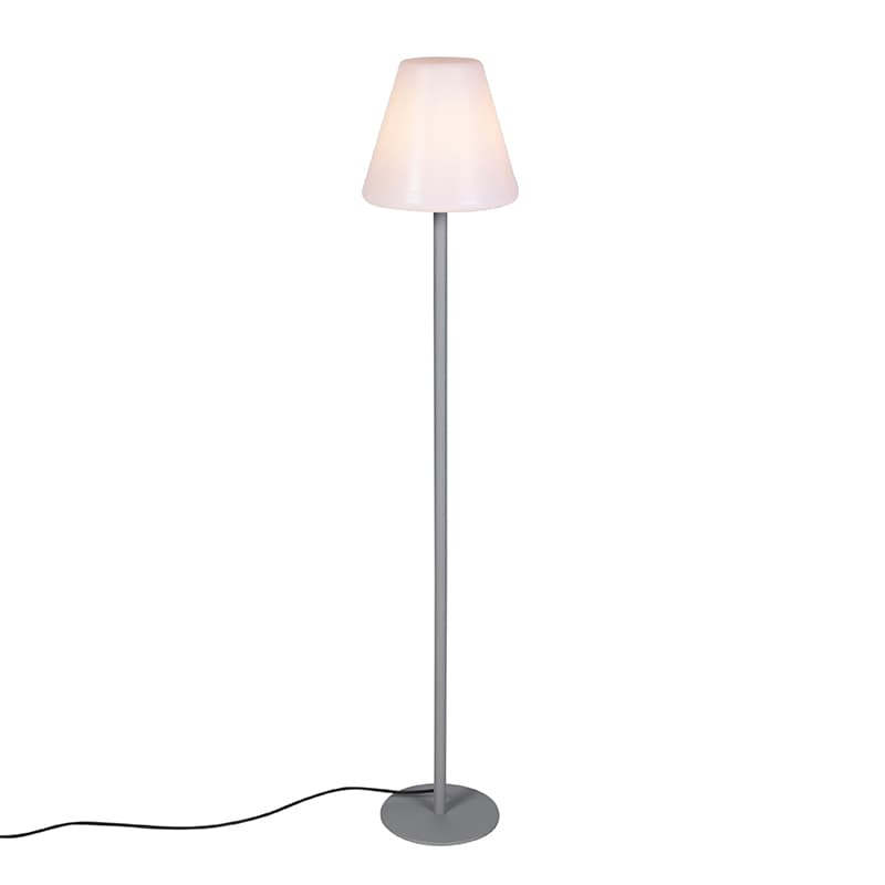 Modern utomhusgolvlampa grå IP44 - Virginia