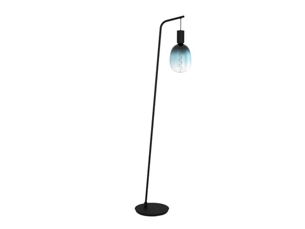 EGLO 43758, 1 lampor, E27, IP20, Svart