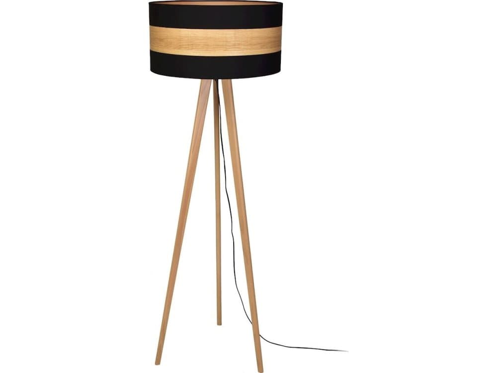 Milagro golvlampa Modern stålampa Milagro TERRA MLP6293 svart