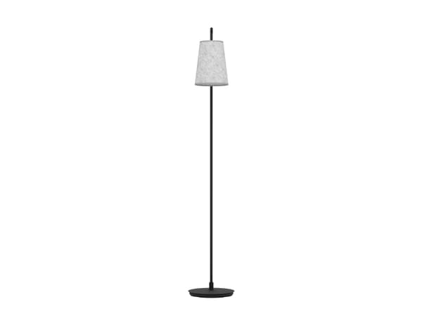 EGLO ALSAGER FLOOR E27 SVART/GRÅ