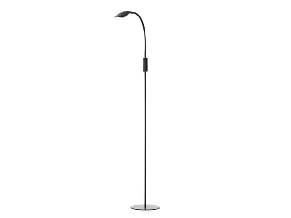 GOLVLAMPA MAMBA SVART DIMBAR