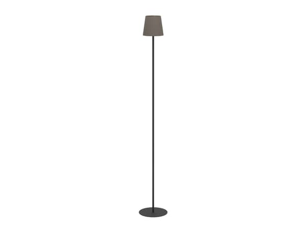 EGLO FIORANA GULV H1405 E14 SORT/CAPPUCCINO-GULD