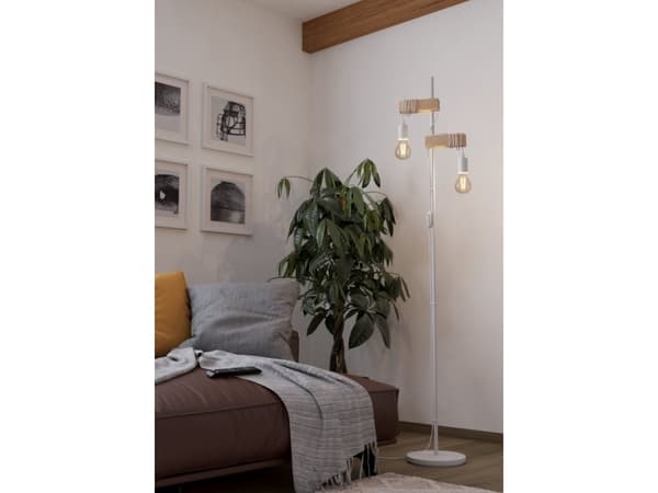 EGLO TOWNSHEND Golvlampa - Vit