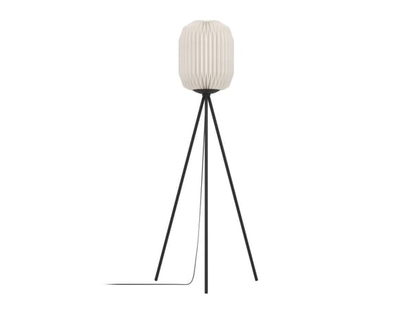 EGLO BELGRAVE FLOOR H1415 E27 SVART/VIT