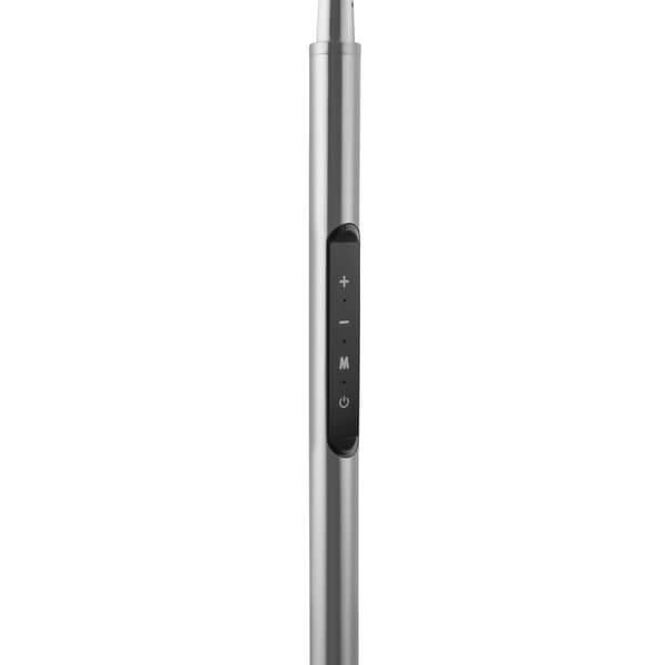 Gulvlampe Prisma LED, 5 lysindstillinger, 12 W, dæmpbar - sølv