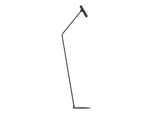 EGLO ALMUDAINA gulvlampe i sort stål