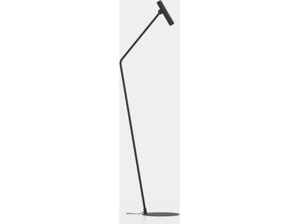 EGLO ALMUDAINA gulvlampe i sort stål