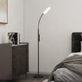 Miniatyrbillede 2 af 9: LED Gulvlampe, Ø22 x 175H cm, Sort