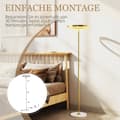 Miniatyrbild 7 av 9: Golvlampa, 40x40x157,5 cm, Guld