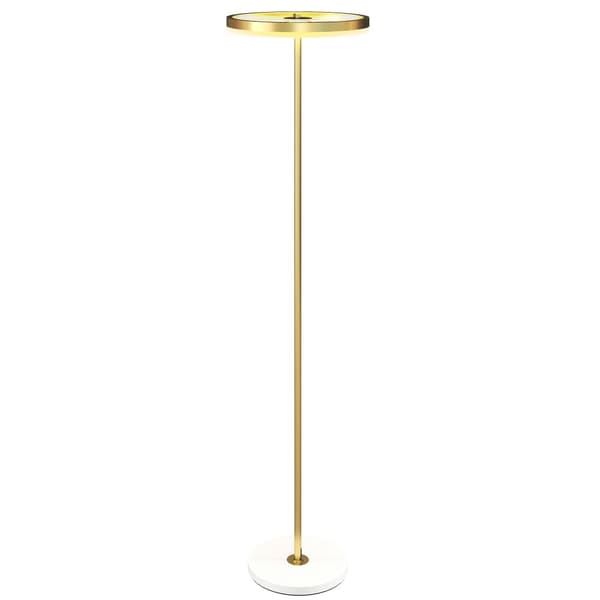 Golvlampa, 40x40x157,5 cm, Guld