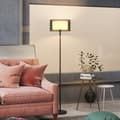 Miniatyrbillede 9 af 9: Gulvlampe, Ø33 x 152,5H cm, Sort og Hvid
