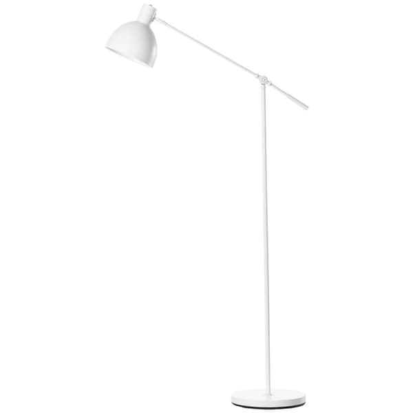 Gulvlampe, Ø30 x 131-155H cm, Hvid