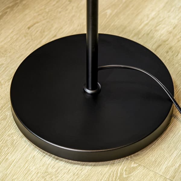 Gulvlampe, 38x28x169 cm, Sort