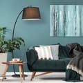 Miniatyrbild 2 av 9: Golvlampa, Arc, 105x47x190 cm, Svart