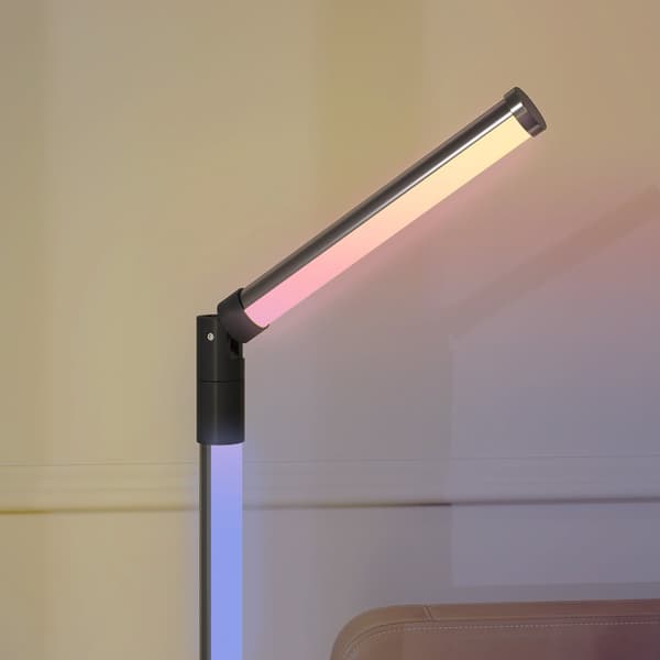 Gulvlampe, LED, Ø18x159.5H cm, Mørkegrå