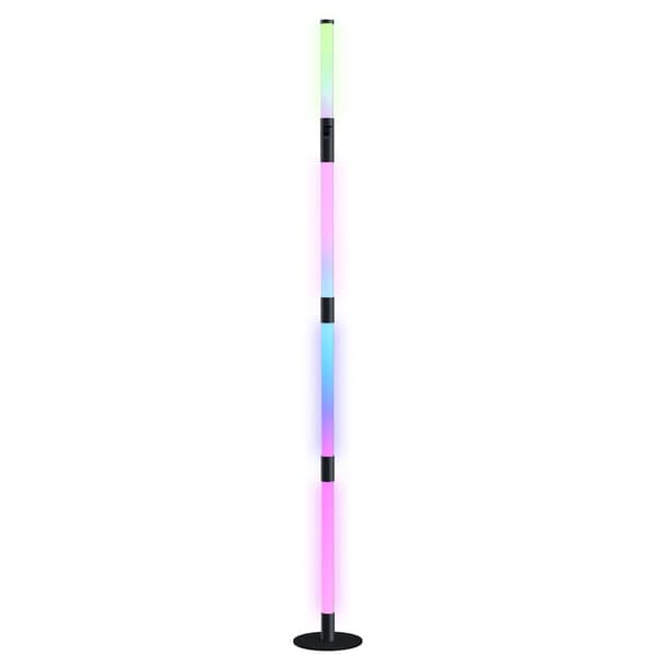Gulvlampe, LED, Ø18x159.5H cm, Mørkegrå
