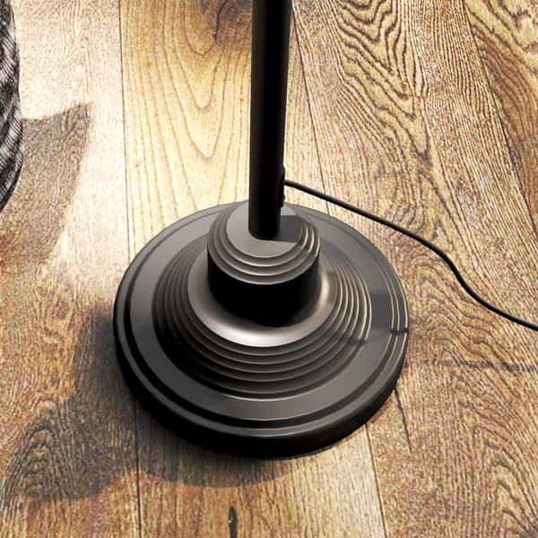 Golvlampa, 42x25.5x152 cm, Svart