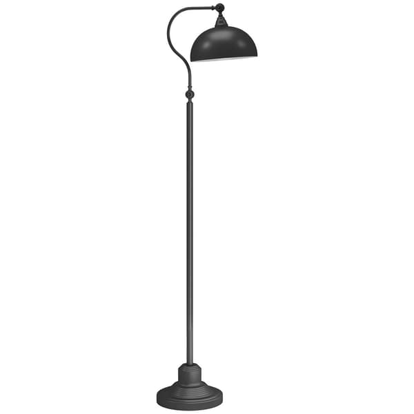 Golvlampa, 42x25.5x152 cm, Svart