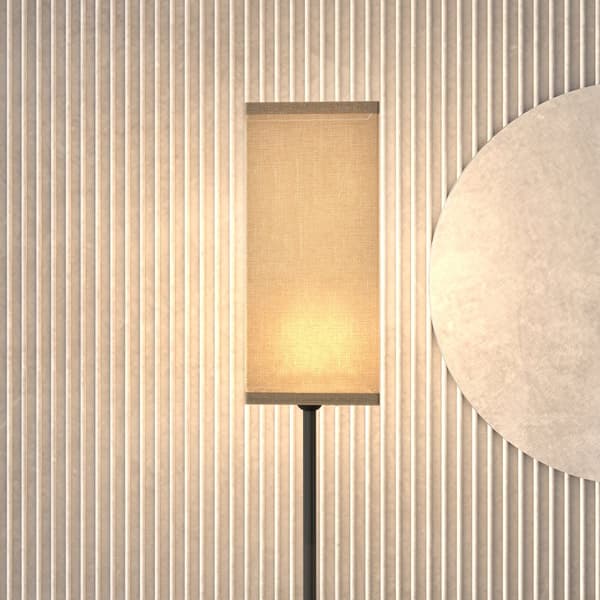 Golvlampa, Ø25 x 161.5H cm, Svart