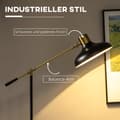 Miniatyrbild 4 av 9: Golvlampa, 80x30x124-165 cm, Svart