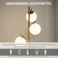 Miniatyrbillede 6 af 9: Gulvlampe, Ø27x169H cm, Sølv