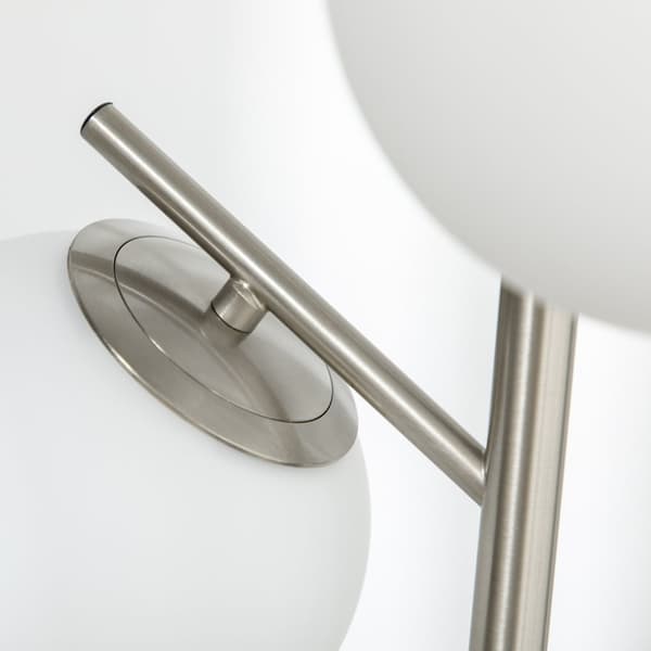 Gulvlampe, Ø27x169H cm, Sølv
