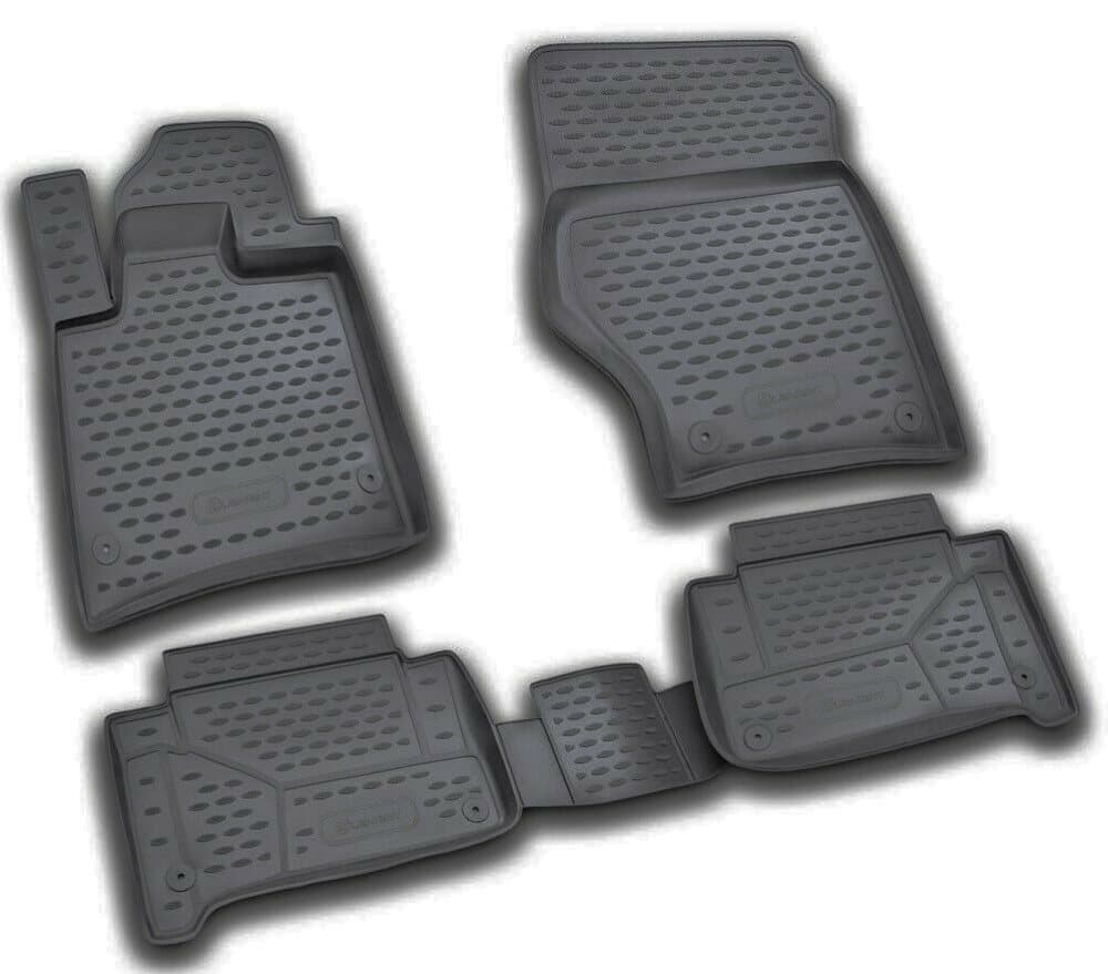 Skræddersyet Gummi bilmåtter til AUDI Q7 2005-2014