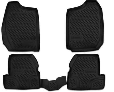 3D Passförm gummi bilmattor för BMW 5 (F10) 2010-2013