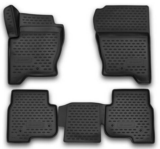 3D Skræddersyet Gummi bilmåtter til LAND ROVER Discovery 4 2014-