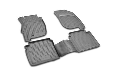 Passförm gummi bilmattor för MITSUBISHI Galant 2004-