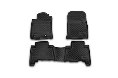 Passförm gummi bilmattor för TOYOTA Land Cruiser 150 2013-2015 2015- 5 säte