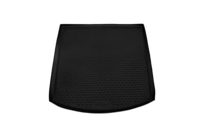 Passförm gummi Bagagerumsmatta för VW Touran (I) (II) 2003-2015 minibuss (vikta baksätet) 7 platser