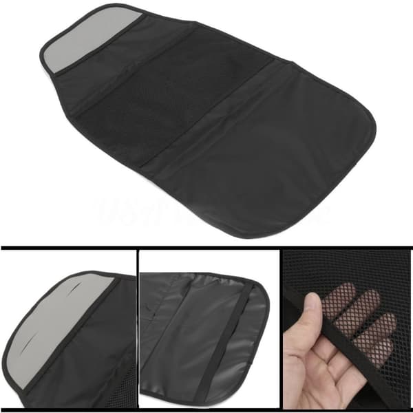 Auton Nylon-istuimen selkänojan suojakotelo lapsille potkumaton säilytyslaukku(1 KPL)