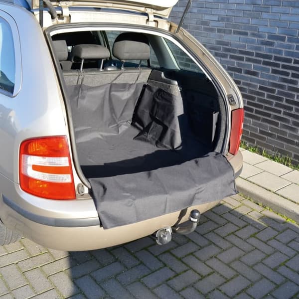 Carpoint Skydd för bagageutrymme 110x100x40 cm svart