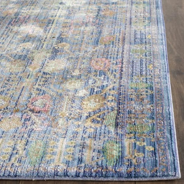 Tatum Craft Inspire Vardagsrumsmatta - 69 X 244 Cm - Blå &amp; Flerfärgad - Polyester - Inomhus - Safavieh