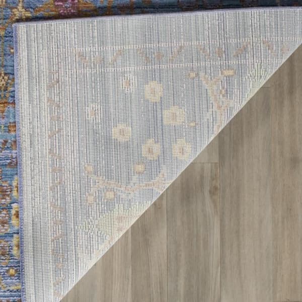 Tatum Craft Inspire Vardagsrumsmatta - 69 X 244 Cm - Blå &amp; Flerfärgad - Polyester - Inomhus - Safavieh