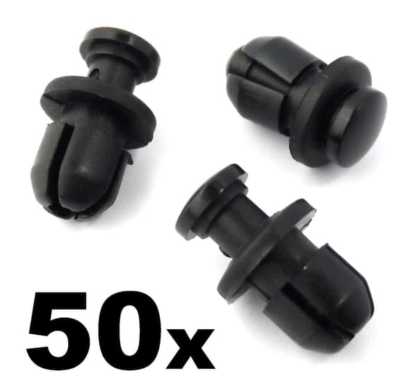 50x Honda Bike Cowling, Fairing, Shield & Panel Cover Clips 90657-SB0-003