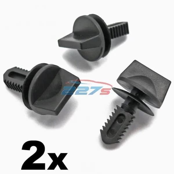 2x BMW Glove Box Turn Twist Clips / Pollen Filter Access Panel Clips 51711916197