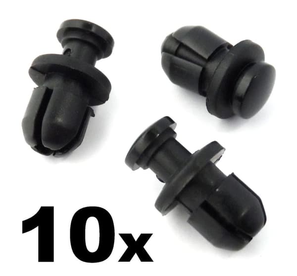 10x Honda Bike Cowling, Fairing, Shield & Panel Cover Clips 90657-SB0-003
