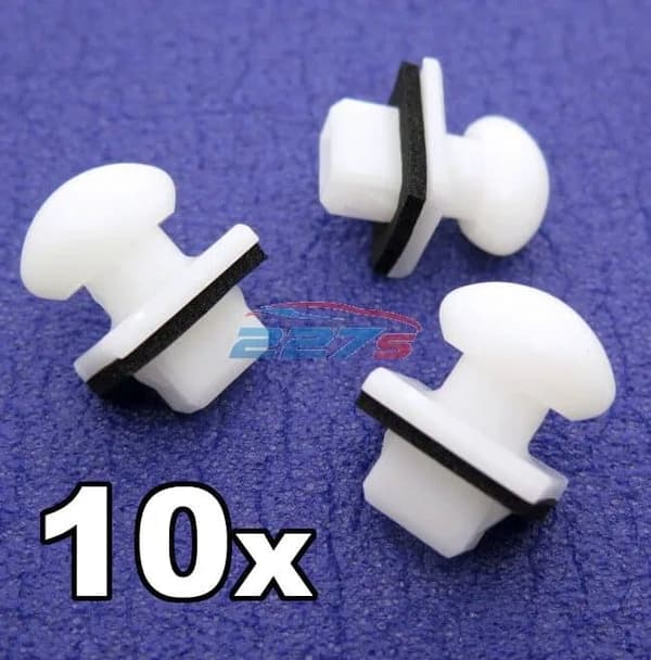 10x Ford Maverick (00-06) & Mazda MPV (00-06) Bumper Bracket Clips Slider Clips