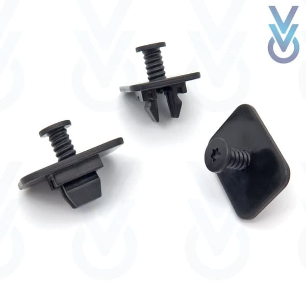 10x Rear Bumper & Trim Fastener Clips for some Skoda Citigo, Kodiaq